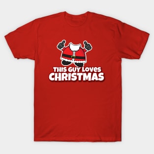 This Guy Loves Christmas T-Shirt